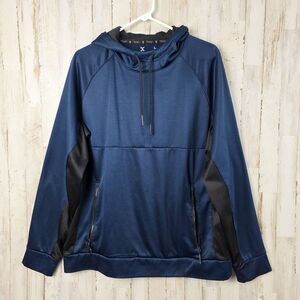 Xersion Blue Pullover Hoodie Size Large
